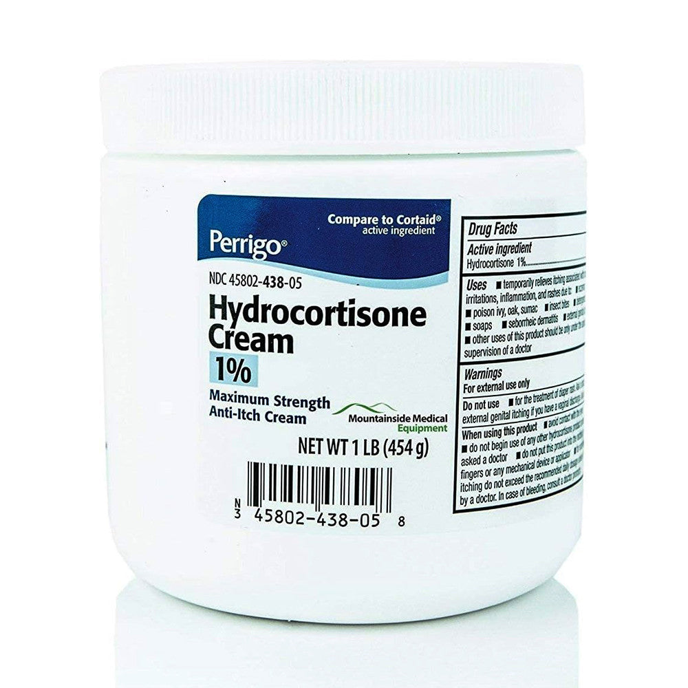 Perrigo Hydrocortisone Cream 1% Maximum Strength Anti-Itch Cream, 16 oz